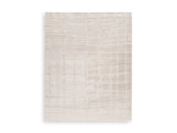 Medium washable area rug from Ashley Furniture with a soft, textured design perfect for living rooms and bedrooms.