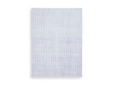 Medium washable area rug by Ashley Furniture featuring a stylish design, perfect for living spaces and easy to clean.