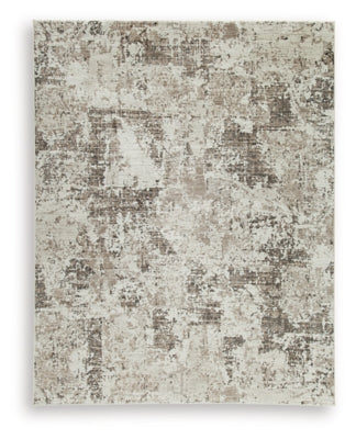 Ashley Furniture Barricland Rug with intricate pattern and soft texture, perfect for living room or bedroom decor.