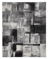 Medium Ashley Furniture Brycebourne 5'3" x 7'7" rug with intricate patterns and soft texture, ideal for living room or bedroom decor.