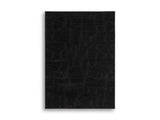 Medium Ashley Furniture Gibbswell washable 5x7 area rug with a soft, patterned design, suitable for living room or bedroom decor.