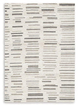 Medium Ashley Furniture Leesdale 5' x 7' rug with intricate patterns and soft texture, ideal for living rooms or bedrooms.