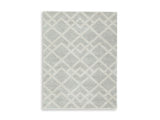 Medium Ashley Furniture Unawick Rug with intricate pattern and soft texture, showcasing a stylish addition to living room flooring.