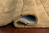 Close-up of Luzmont Rug by Ashley Furniture showing detailed woven pattern and rich texture.