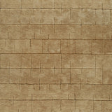 Ashley Furniture Luzmont Rug swatch showing a textured, patterned rug in neutral tones for living room or bedroom decor.