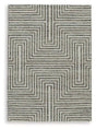 Medium Ashley Furniture Jossen Rug with intricate patterns and soft texture, perfect for living room or bedroom decor.