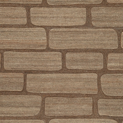 Close-up of Ashley Furniture Orest Rug swatch showing textured woven pattern in neutral tones