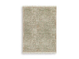 Ashley Furniture Rossbury Rug featuring a soft, woven design in neutral tones, perfect for adding style and comfort to any room.
