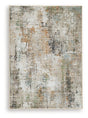 Ashley Furniture Torinette Rug with intricate patterns in neutral tones, perfect for adding elegance to living spaces.
