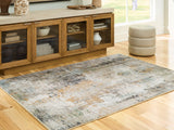 Ashley Furniture Torinette Rug, 4x3 feet, featuring intricate patterns and soft texture, suitable for modern living room decor.