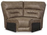 Ashley Furniture Ravenel Power Reclining Sectional with plush cushions and modern design, perfect for comfortable living rooms.