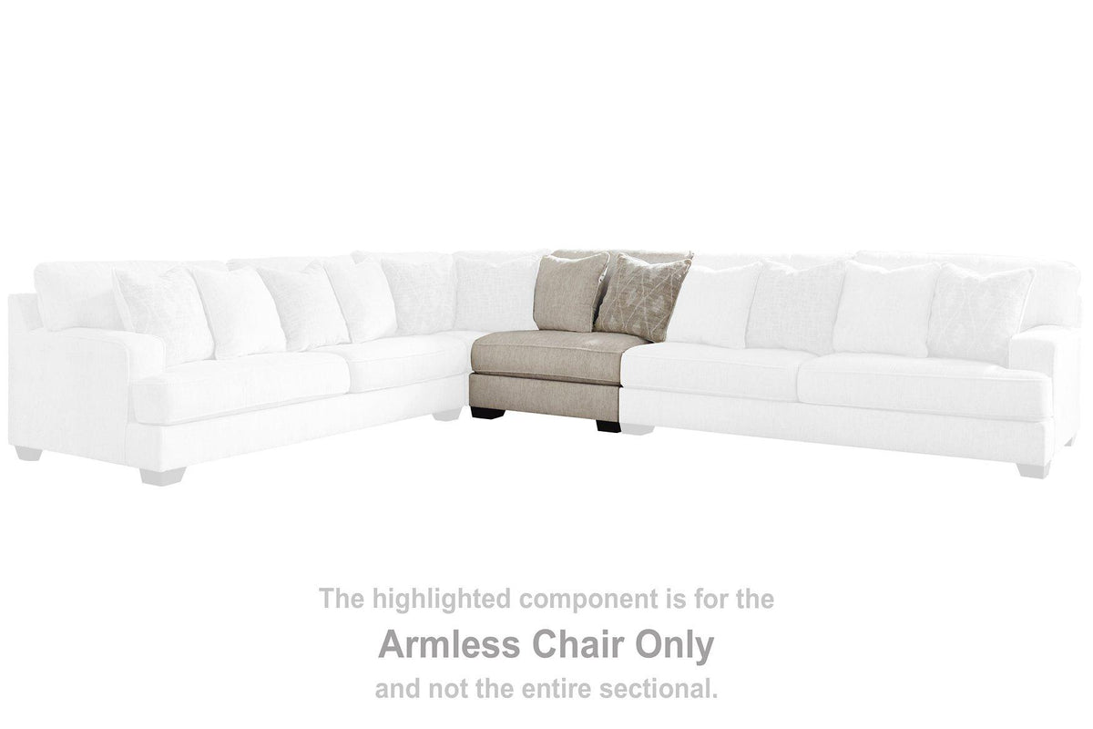 Ashley Furniture Rawcliffe sectional sofa with plush cushions and modern design, perfect for living room relaxation.