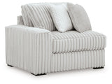 Ashley Furniture Stupendous sectional sofa shown from an angled view, featuring plush cushions and modern design.