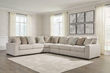 Ashley Furniture Ballyton sectional sofa with plush cushions and modern design, shown in a living room setting.