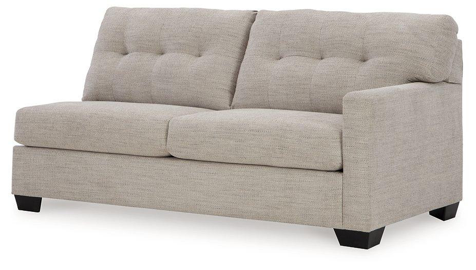 Ashley Mahoney 2-piece sleeper sectional with chaise, modern living room furniture featuring plush cushions and a spacious design.