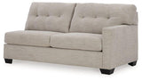 Ashley Mahoney 2-piece sleeper sectional with chaise, modern living room furniture featuring plush cushions and a spacious design.
