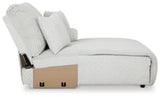 Ashley Furniture Top Tier reclining sectional sofa with chaise, showing plush upholstery and reclining seats in a modern living room setting.