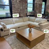 Atlas Cloud Corner Sectional (4pc) - Pull Up A Couch