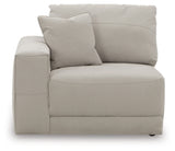 Ashley Furniture Next-Gen Gaucho sectional sofa with plush cushions and modern design, shown from a front head-on view.