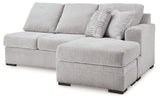Ashley Furniture Gabyleigh sectional with chaise, showcasing plush fabric and modern design for comfortable living space.