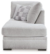 Ashley Furniture Gabyleigh sectional with chaise, featuring plush cushions and modern design in a cozy living room setting.
