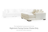 Ashley Furniture Lindyn sectional with chaise, featuring plush fabric, modern design, and spacious seating arrangement.