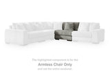 Ashley Furniture Lindyn sectional with chaise, featuring plush upholstery and modern design, shown in a stylish living room setting.