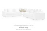 Ashley Furniture Lindyn sectional with chaise, featuring plush fabric upholstery and modern design in a stylish living room setting.