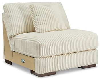 Lindyn sectional sofa by Ashley Furniture with plush cushions and modern design in a spacious living room setting.