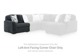 Ashley Furniture Midnight-Madness sectional sofa with plush cushions and modern design, shown in a stylish living room setting.