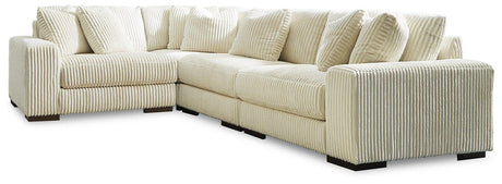 Ashley Furniture Lindyn sectional sofa with plush cushions and modern design, perfect for contemporary living rooms.