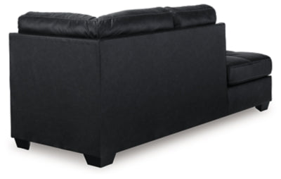 Ashley Furniture Barlin Mills sectional with chaise, showcasing a comfortable fabric sectional sofa with a chaise lounge.