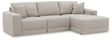 Ashley Furniture Next-Gen Gaucho Sectional Sofa with Chaise, modern sectional with plush cushions and chaise lounge in a stylish living room.