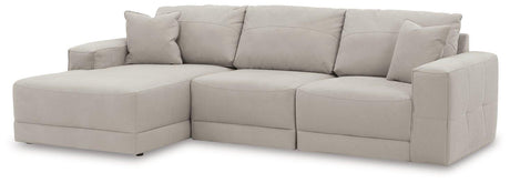 Next-Gen Ashley Furniture Gaucho Sectional Sofa with Chaise, modern fabric sectional with plush cushions and chaise lounge.