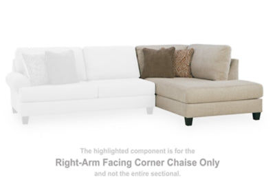 Ashley Furniture Steelwater Retreat sectional with chaise, featuring plush cushions and contemporary design for modern living rooms.