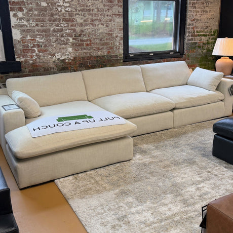 Atlas Cloud Sectional w/ Chaise (3pc) - Pull Up A Couch
