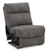 Next-Gen DuraPella power reclining sectional sofa by Ashley Furniture, featuring plush cushions and modern design.