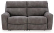 Ashley Furniture Next-Gen DuraPella power reclining sectional loveseat with plush cushions and modern design.