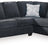 Ashley Furniture Altari sleeper sectional with chaise, featuring plush fabric, modern design, and spacious seating for living room comfort.