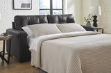 Ashley Furniture Barlin Mills sleeper sofa with plush fabric and modern design, shown in a stylish living room setting