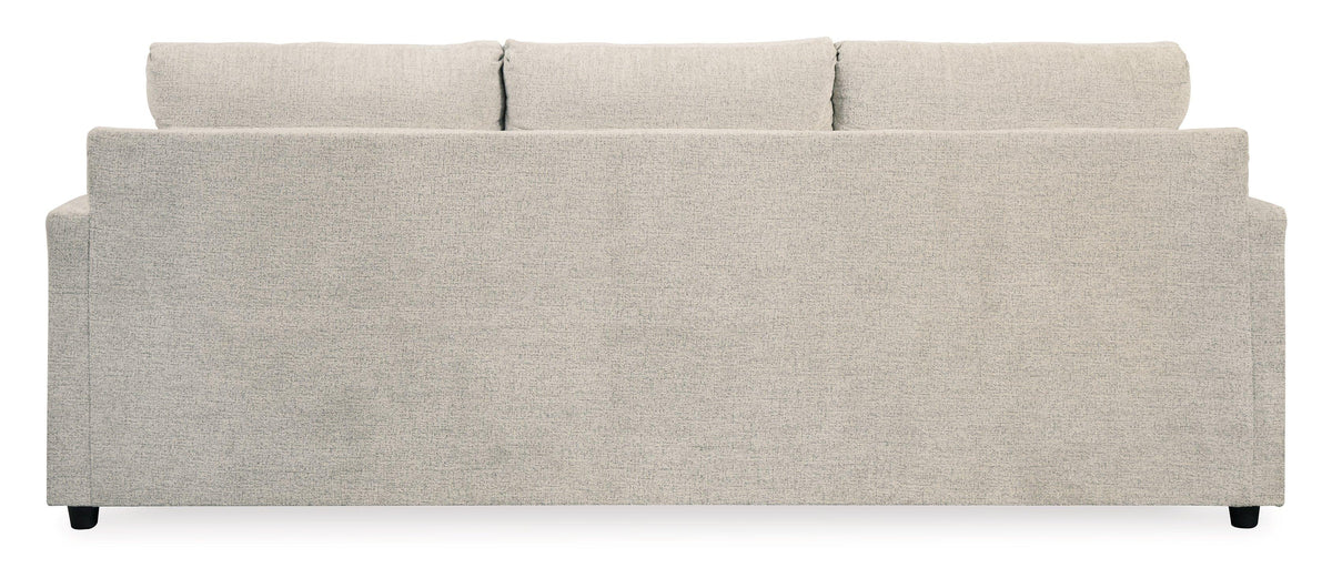 Ashley Furniture Soletren sofa sleeper with plush upholstery and convertible design, perfect for versatile seating and sleeping space.