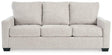 Ashley Furniture Rannis sofa sleeper showing a modern gray sleeper sofa with clean lines and comfortable design.