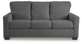 Ashley Furniture Rannis Sofa Sleeper, modern gray sleeper sofa with plush cushions and fold-out bed for versatile seating and sleeping space.