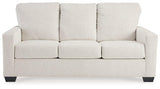 Ashley Furniture Rannis sofa sleeper with plush fabric, featuring a modern design and convertible bed for versatile seating and sleeping.