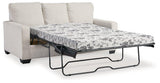 Ashley Furniture Rannis sofa sleeper with plush fabric and convertible design, showcasing its compact, stylish appearance.