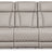 Boyington Power Reclining Sofa by Ashley Furniture, showing the comfortable, plush fabric upholstery and reclining mechanism from a head-on view.