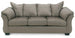 Ashley Furniture Darcy Sofa with plush cushions and modern design in a neutral fabric, perfect for living room comfort.