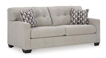 Ashley Furniture Mahoney sofa featuring plush fabric and modern design, shown in a stylish living room setting.