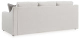 Adda sofa by Ashley Furniture, showing the back view with plush upholstery and modern design in a cozy living room setting.