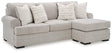 Ashley Furniture Eastonbridge sofa chaise with plush fabric, featuring a modern design and comfortable seating.